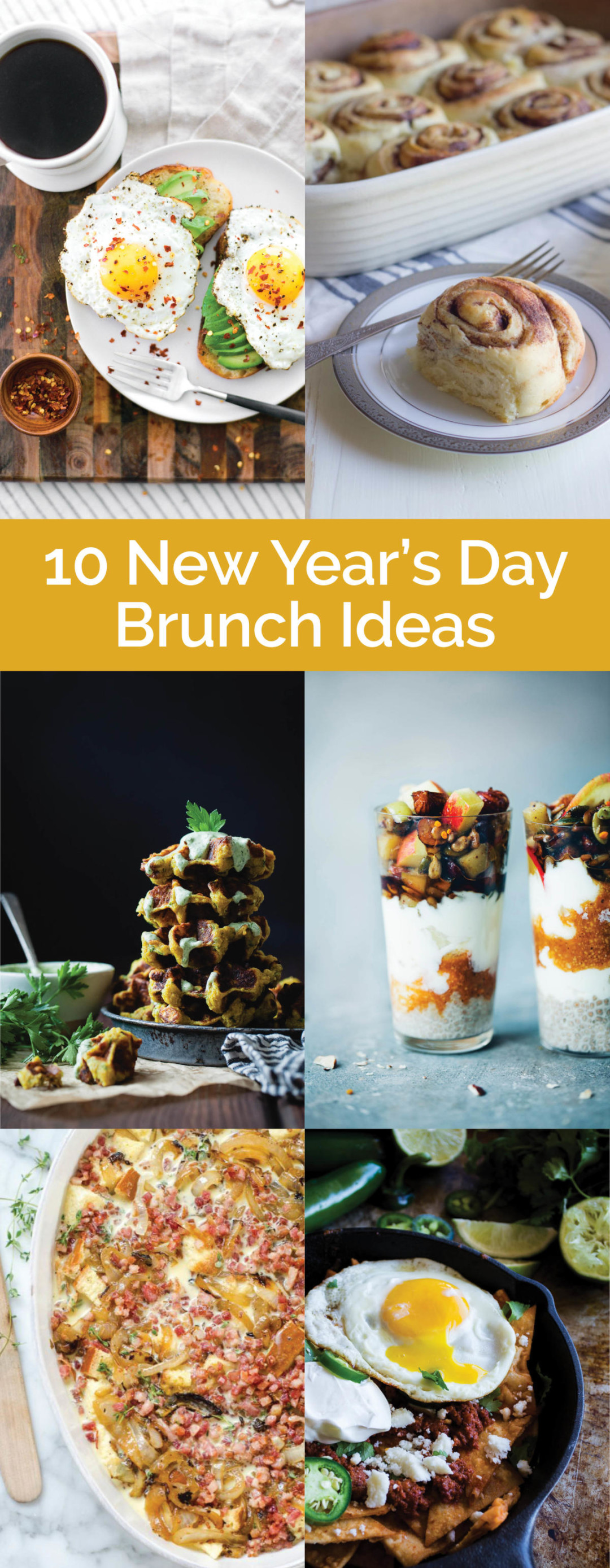 10 Easy Recipes for New Year’s Day Brunch