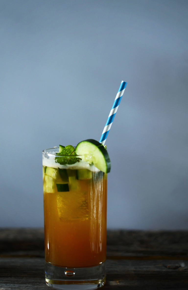 Apple Cider Pimm’s Cup