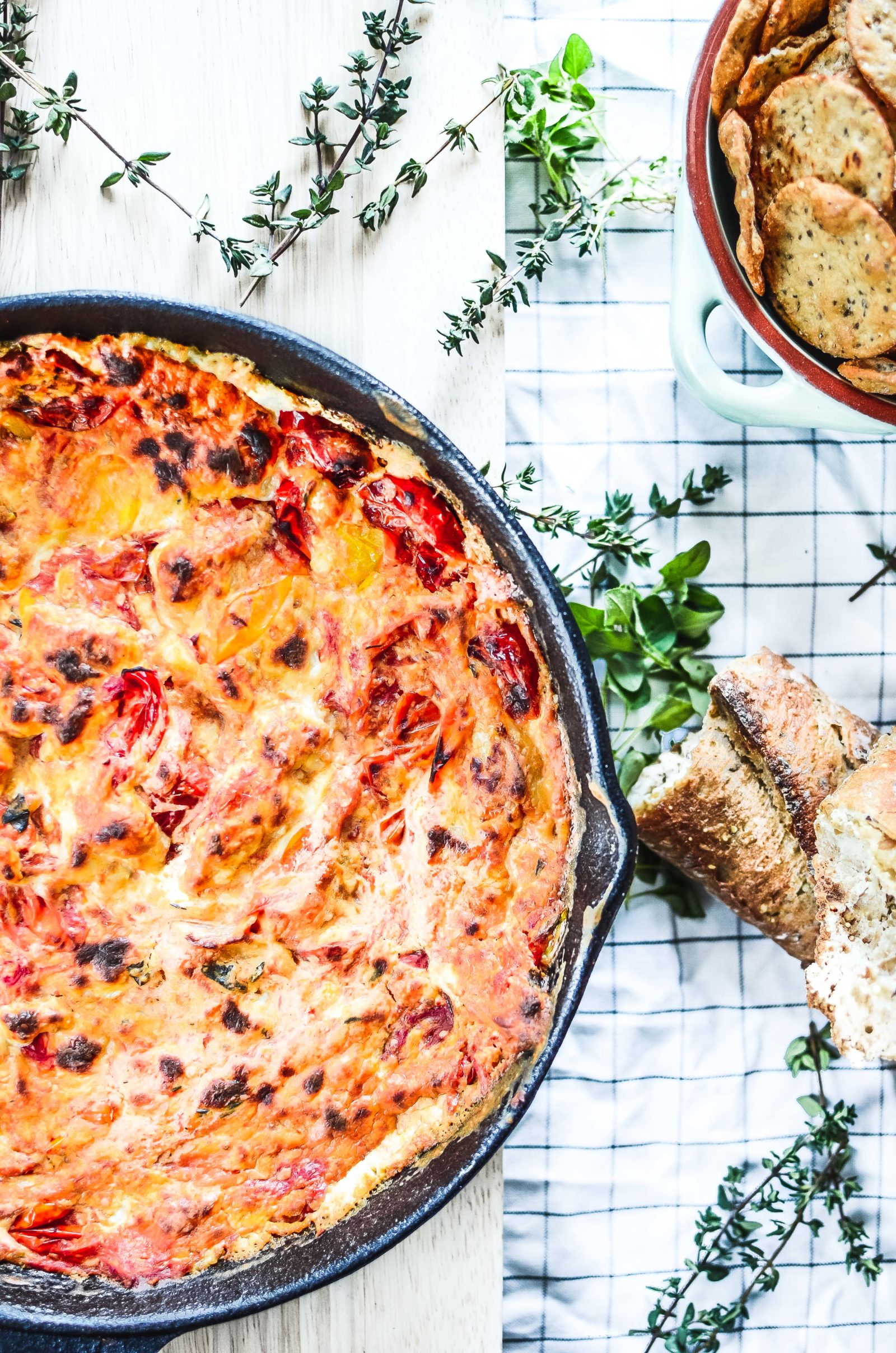 Easy Roasted Tomato Dip